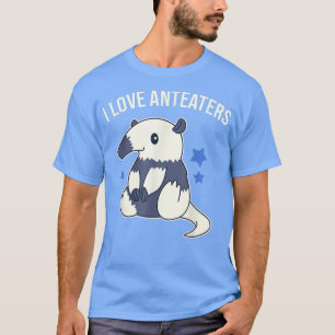 I Love Anteaters Cute Anteater Graphic T-Shirt