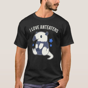 I Love Anteaters Cute Anteater Graphic T-Shirt