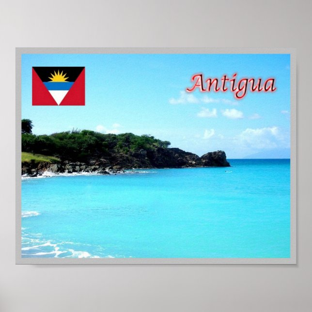 I LOVE Antigua - Poster (Front)
