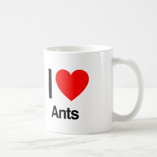 i love ants coffee mug
