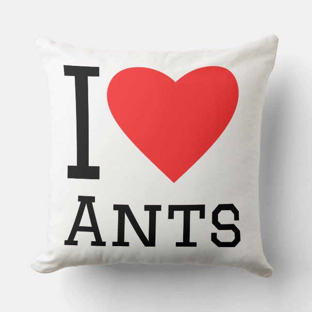 I love ants cushion (Front)