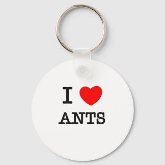 I Love ANTS Key Ring