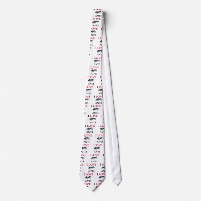 I Love Ants Tie (Front)