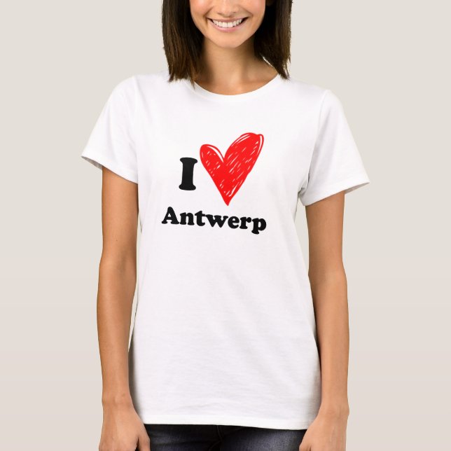 I love Antwerp T-Shirt (Front)