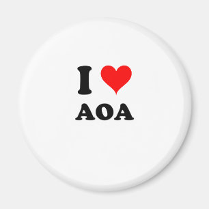 I Love Aoa Magnet