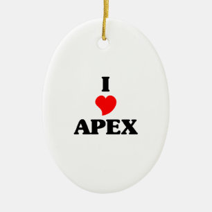 I love Apex Ceramic Tree Decoration