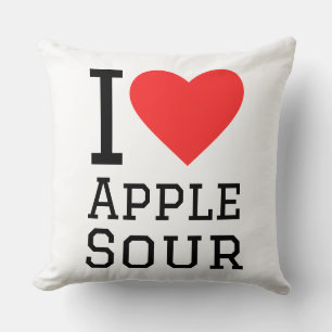 I love apple sour cushion