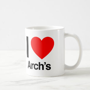 i love arch's coffee mug