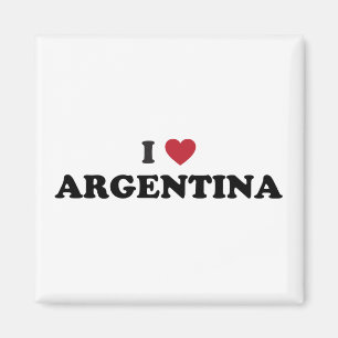 I Love Argentina Magnet
