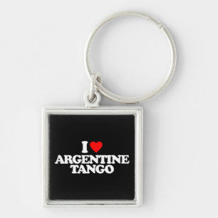 I LOVE ARGENTINE TANGO KEY RING