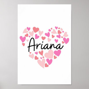 I love Ariana Poster