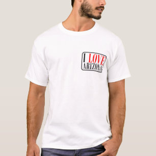 I Love Arizona Design T-Shirt