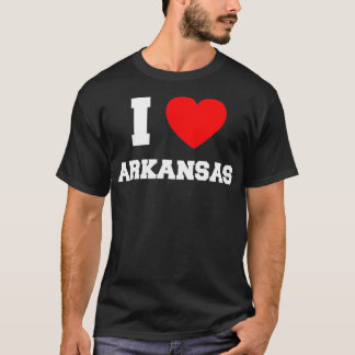 I Love Arkansas  T-Shirt
