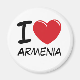 I Love Armenia Magnet