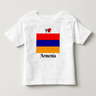 I Love Armenia Toddler T-Shirt