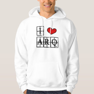 I love ARQ printed Moletom Hoodie