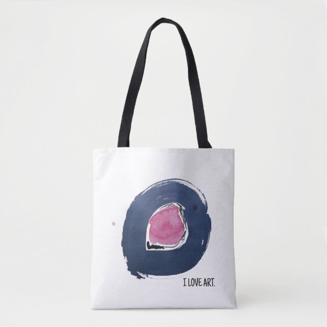 I Love Art. Tote Bag (Front)