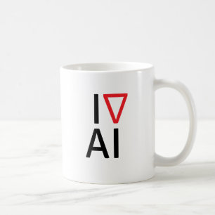 I love artificial intelligence coffee mug