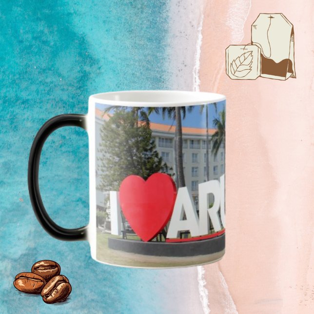 I love Aruba - One happy Island Magic Mug (Creator Uploaded)