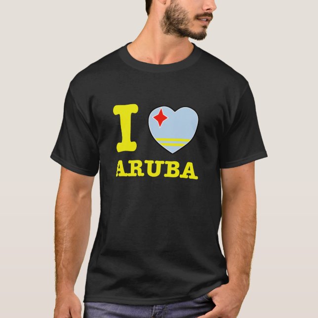 I love Aruba T-Shirt (Front)