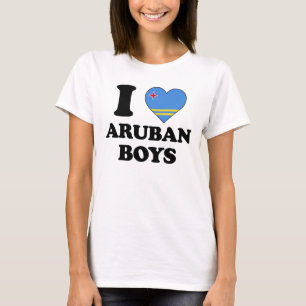 I love Aruban Boys T-Shirt