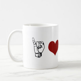 I Love ASL Mug