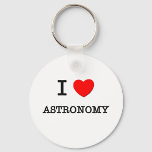 I LOVE ASTRONOMY KEY RING