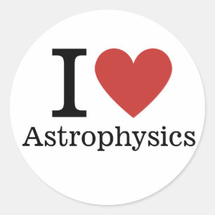 I ❤️ Love Astrophysics STICKER