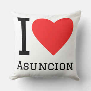 I love Asunción  Cushion
