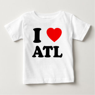 I Love Atl Heart Cool Atlanta  Baby T-Shirt