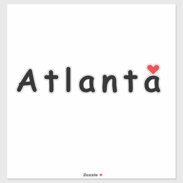 I love Atlanta (Sheet)