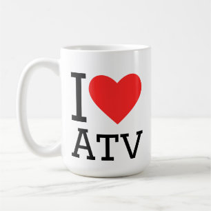 I love atv coffee mug