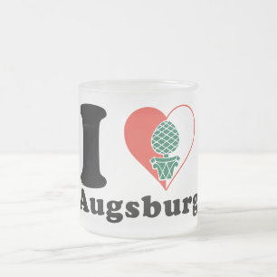 I love Augsburg Frosted Glass Coffee Mug