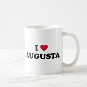 I Love Augusta Georgia Coffee Mug
