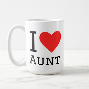 I love aunt coffee mug