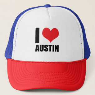 I love Austin Trucker Hat