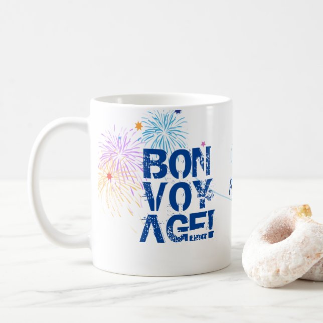 "I LOVE AUSTRALIA" Australia Day 26th January Coffee Mug (With Donut)
