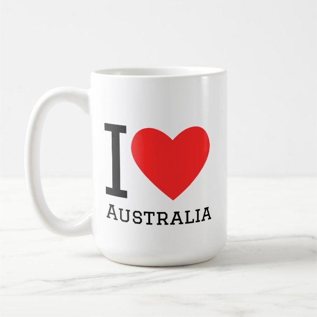 I love Australia  Coffee Mug (Left)