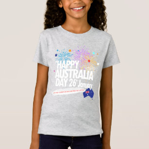 I LOVE AUSTRALIA Happy Australia Day  26th January T-Shirt