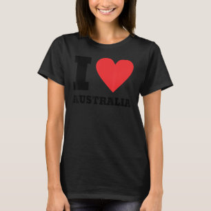 I Love Australia I Heart Australia Family Travel A T-Shirt