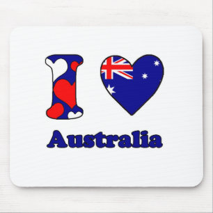 I love Australia Mouse Mat
