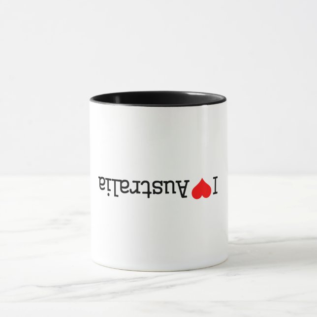 I Love Australia Mug (Center)