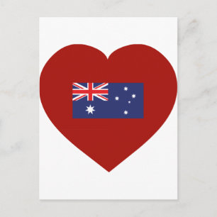 I Love Australia Postcard