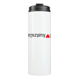 I Love Australia Thermal Tumbler