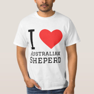 I love Australian shepherd T-Shirt