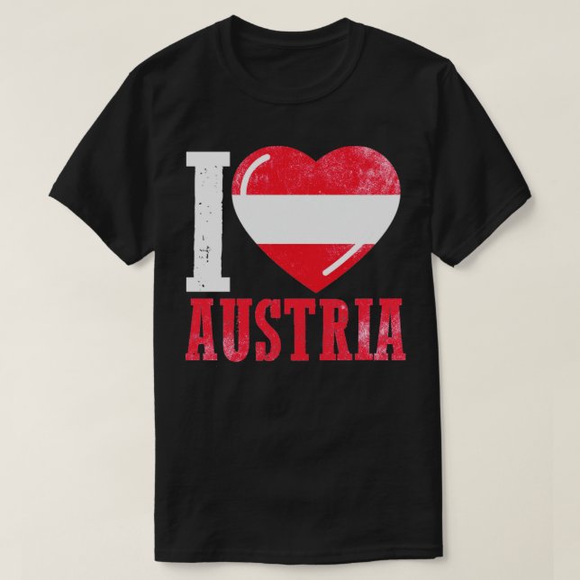 I love Austria T-Shirt (Design Front)
