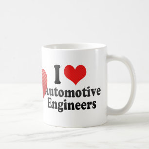 I Love Automotive Engineers Coffee Mug