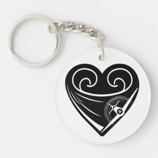 I Love Aviation Key Ring