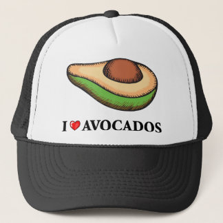 I Love Avocados Trucker Hat