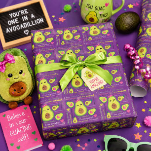 I love avocados wrapping paper